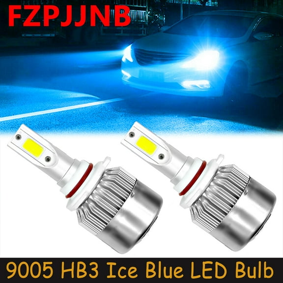 FZPJJNB for Hyundai Sonata 2016-2019 LED Headlights Bulb High Beam,9005 HB3,Ice Blue,C6,C14