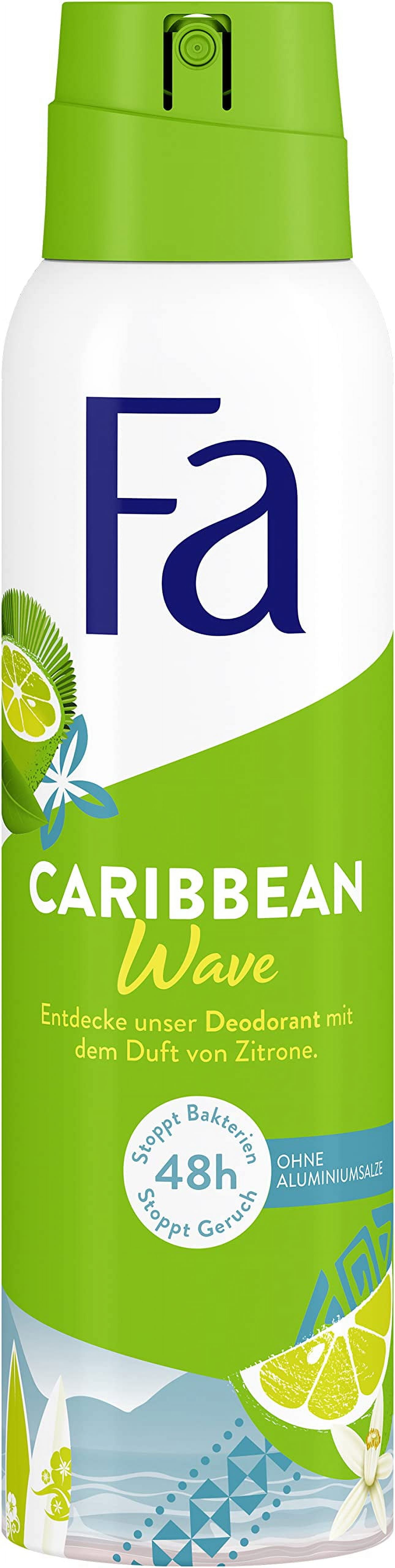 Fa Caribbean Fresh Deodorant Spray, 150ml