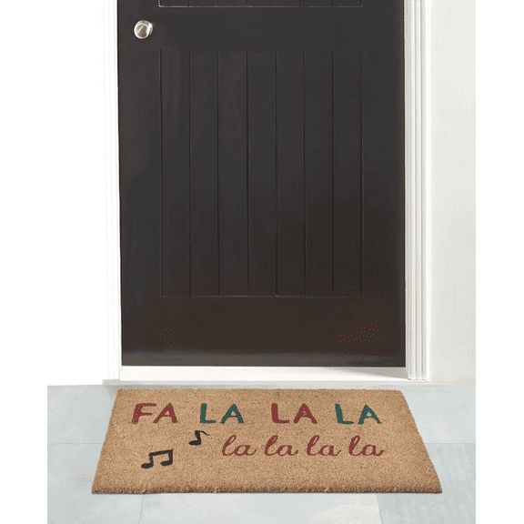 Fa La La Coir Doormat Bedding, 1813