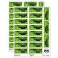 thumbnail image 1 of Fa La La La Fabulous Work Christmas Llama Teacher Student School Sticker Set - Light Green - Gloss Finish - 2.00" Large, 1 of 7