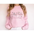thumbnail image 1 of Fa La La La Mingo Christmas Sweatshirt, Christmas Flamingo Sweater, Women's Holiday Sweatshirt,Funny Christmas Sweater,Pink Flamingo Sweater, 1 of 5