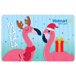 Fa-La-La-La-Mingos Walmart eGift Card
