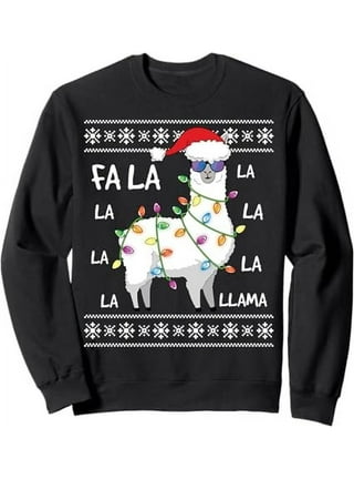 Fa la la llama sweater walmart sale