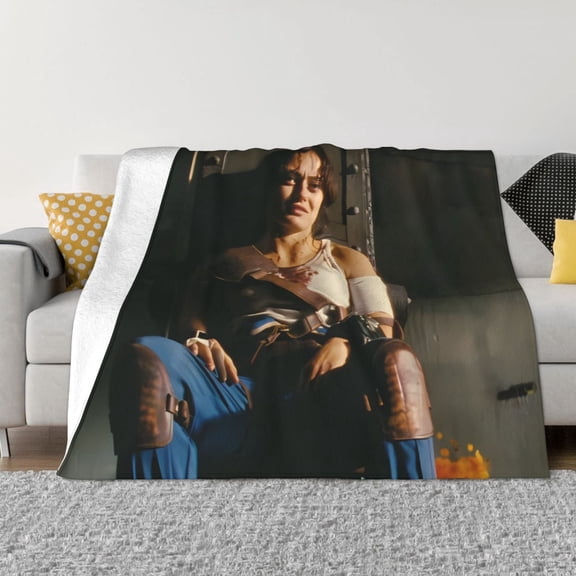 Fa-Llout Blanket, Ultra Soft Throw Blankets, Comfy Flannel Throw Blanket For Sofa Couch Bedroom Living Rooms Warm All Season Home Decor, For Adults, Kids And Teens 60"X50"