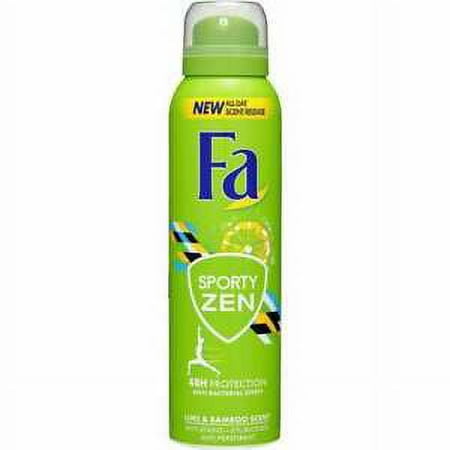 Fa SPORTY ZEN Lime & Bamboo deodorant anti-perspirant spray 150ml