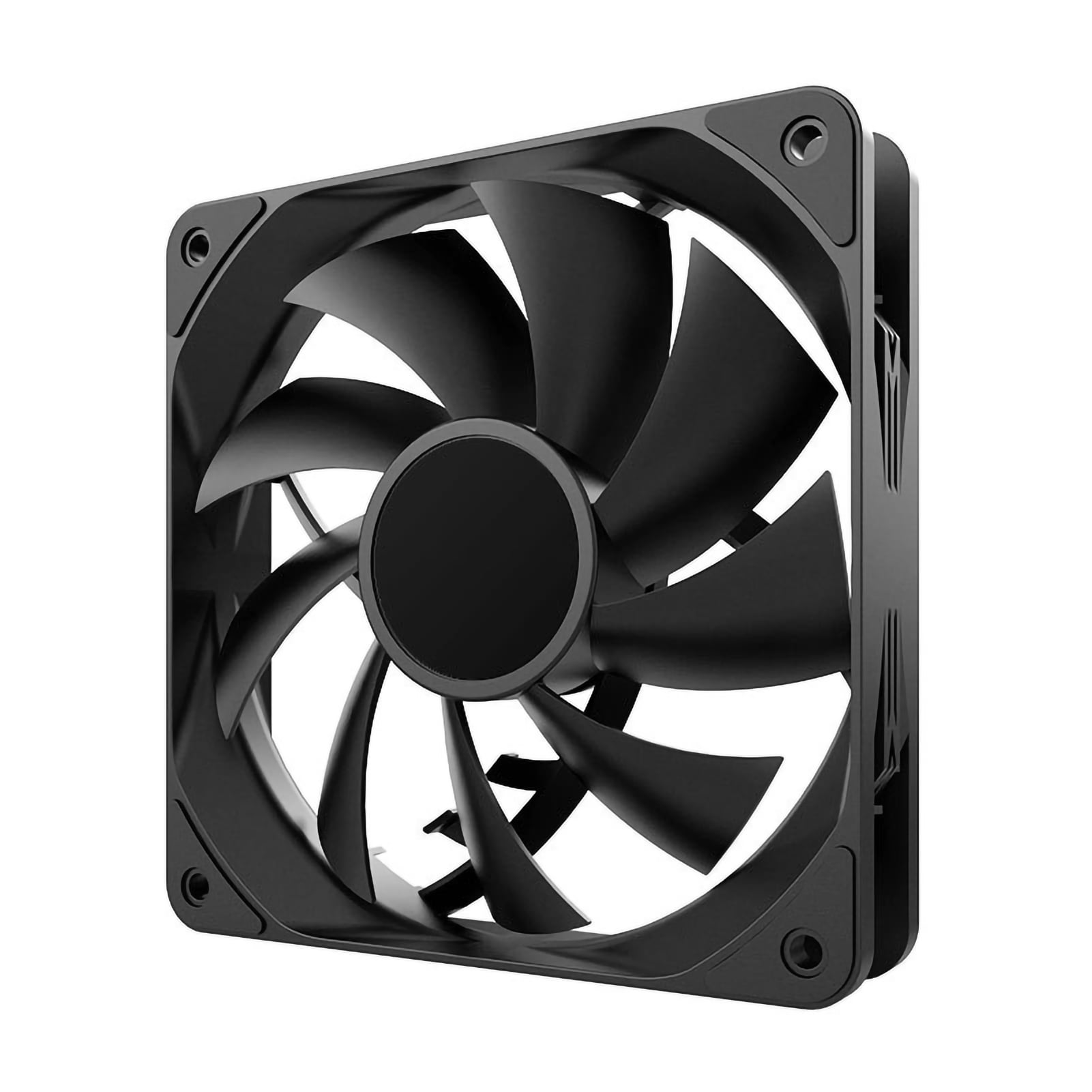 FaLX 12cm Case Cooling Fan Square PWM 4Pin 1800RPM 9 Blades Low Noise