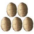 thumbnail image 1 of FaLX 5 Pcs/Set Easter Eggs Pendants Contrast Color Plaid Print with Strap Realistic Egg Fabric Cover Decorative Reusable Happy Easter Egg Decoration Toys Easter Supplies, 1 of 8