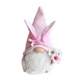 thumbnail image 1 of FaLX Easter Bunny Doll Adorable Super Soft Non-Fading Vibrant Color Long Whisker Decorative Cloth Easter Bunny Style Faceless Dwarf Plush Toy Gift for Home, 1 of 8