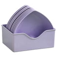 thumbnail image 1 of Hevirgo Fruit Plate Set - BPA Free, Smooth Edge, Unique Shape, Heat-Resistant, Multipurpose Stackable Heart-Shaped Dish for Fruits and More, 1 of 8