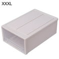 thumbnail image 1 of FaLX Household Plastic Transparent Stackable Drawer Storage Box Container Organizer, 1 of 7