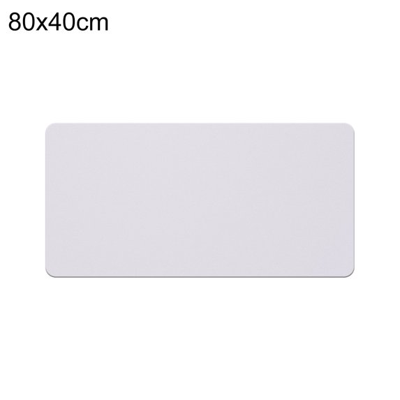 FaLX Mouse Pad Two-sided Use Anti-slip Faux Leather Waterproof Thicken Large Computer Desktop Mice Mat for Home