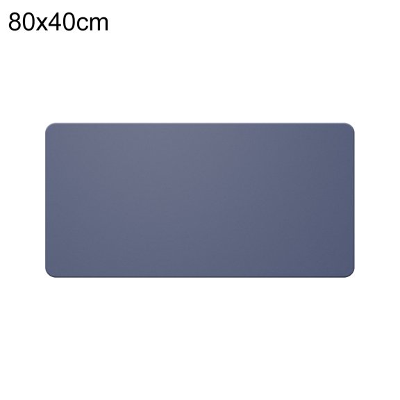 FaLX Mouse Pad Two-sided Use Anti-slip Faux Leather Waterproof Thicken Large Computer Desktop Mice Mat for Home