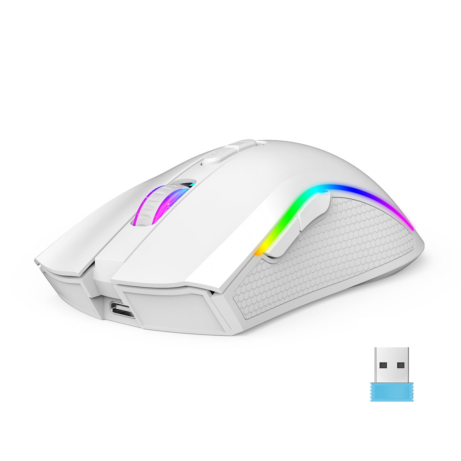FaLX T69 2.4GHz Wireless Mouse RGB 7 Buttons Ergonomic Lightweight Type