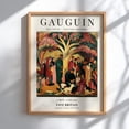 Faa Technology Faa Iheihe Tahitian Pastoral Gauguin Inspired Post Impressionist Wall ...