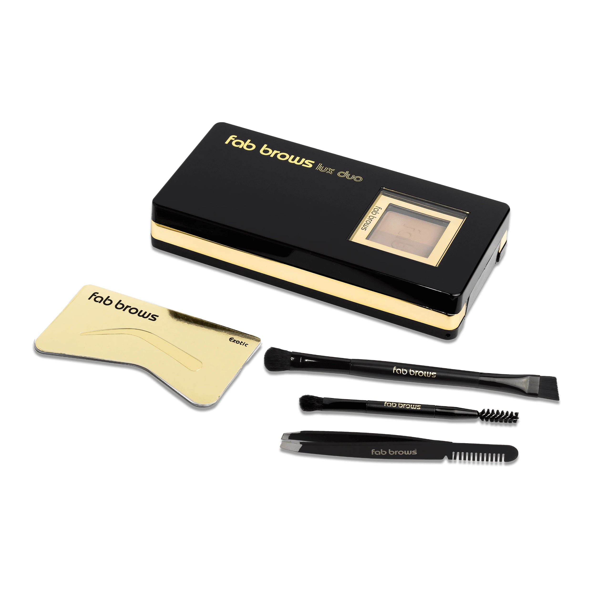 Fab Brows Lux Duo Stencil Eyebrow Kit