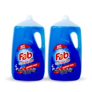 Fab Dishwashing Liquid Dish Soap, Original Scent, 90 fl oz Pack of 2