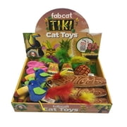 Fab Dog 849088065781 Fabcat Tiki Cat Toy Display - 25 Piece