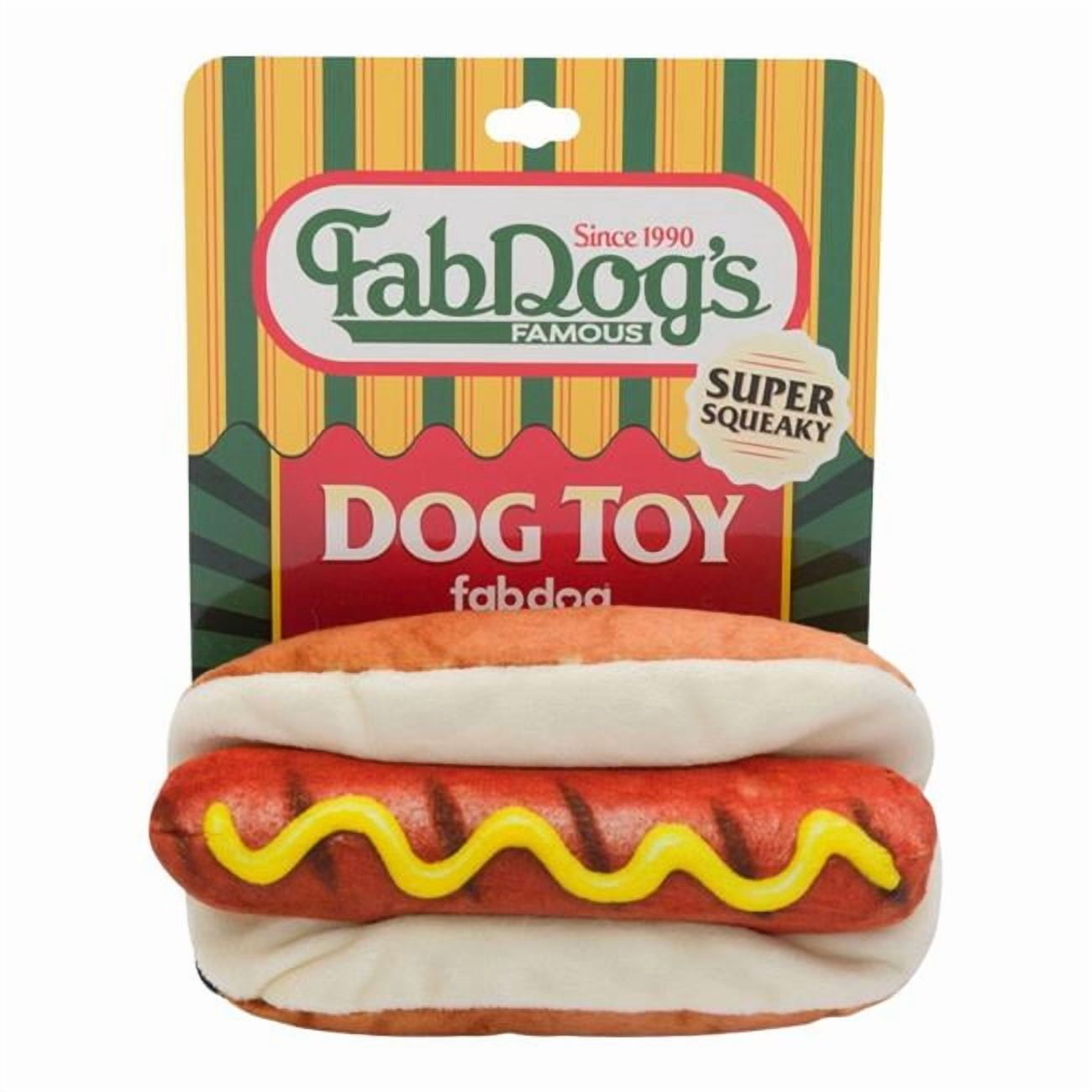 Fab Dog 849088069482 Hot Dog Toy
