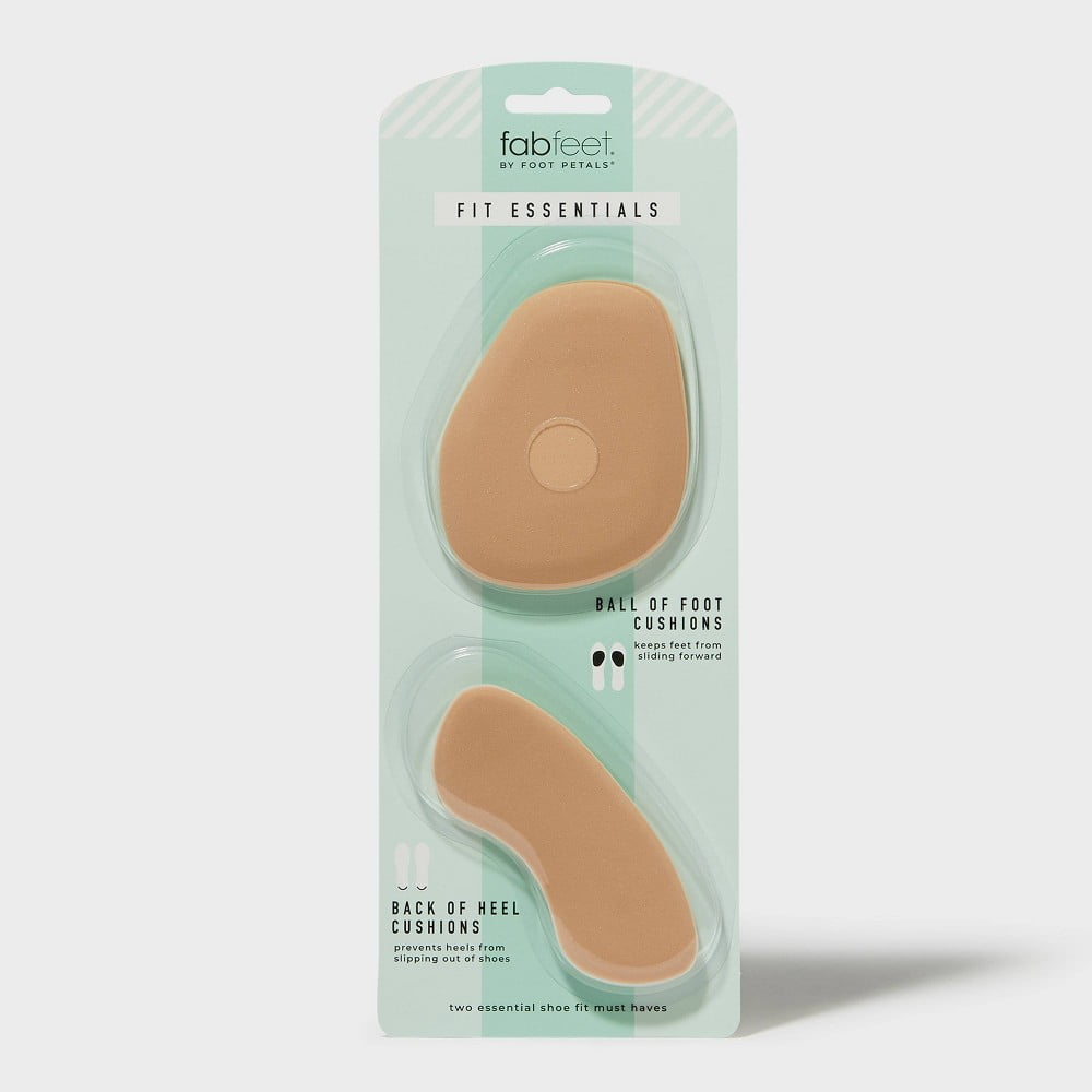 Fab Feet Women s by Foot Petals Fit Essentials Shoe Cushions Khaki