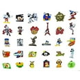 thumbnail image 1 of Fab Five Character Themed 5 Pin Set ~ Disney Park Trading Pins, 1 of 2