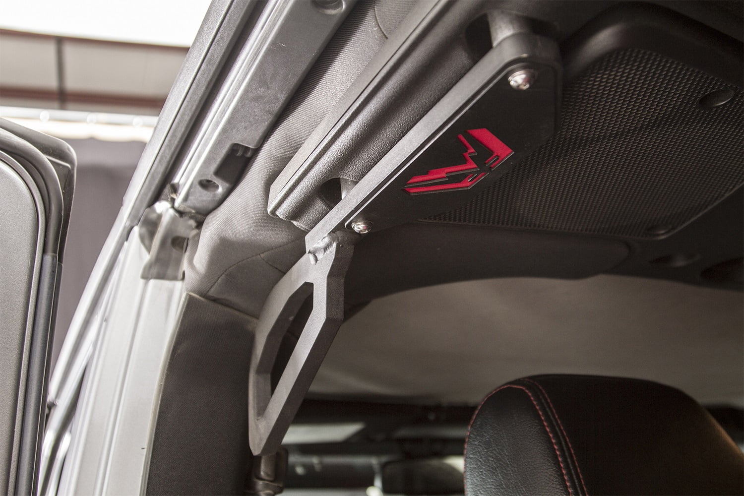 Gloss Black Direct Bolt on Replacement Gas Door Cover fit 07-18 Jeep Wrangler JK