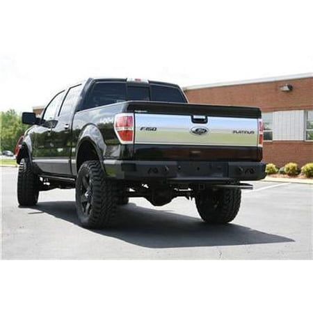 Fab Fours 09-14 F150 Premium Rear Bumper Bare Steel Fits select: 2009 FORD F150, 2014 FORD F150 SUPER CAB