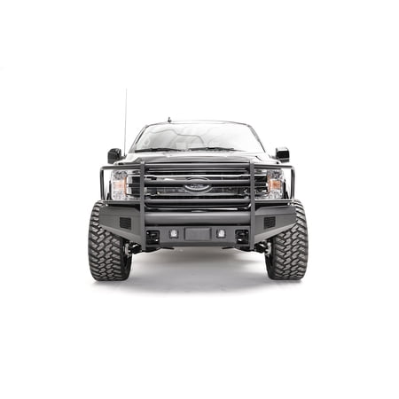 Fab Fours 18-C F150 Raptor Adaptive Cruise Control Relocation Brckt Blck Steel Elite Bumper Fits select: 2018 FORD F150, 2019 FORD F150 SUPERCREW