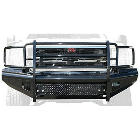 Fab Fours CH08-S2060-1 Black Steel Front Ranch Bumper