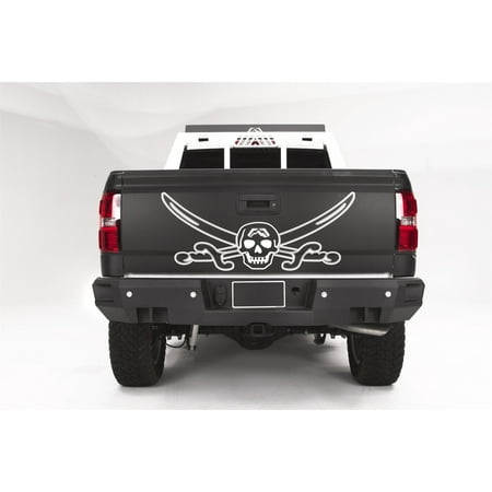 Fab Fours CS14-W3151-1 Heavy Duty Rear Bumper Fits Sierra 1500 Silverado 1500