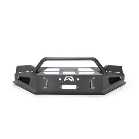 Fab Fours Cs19 Rs4062 1 Red Steel Front Bumper Fits select: 2020 ,2022 CHEVROLET SILVERADO