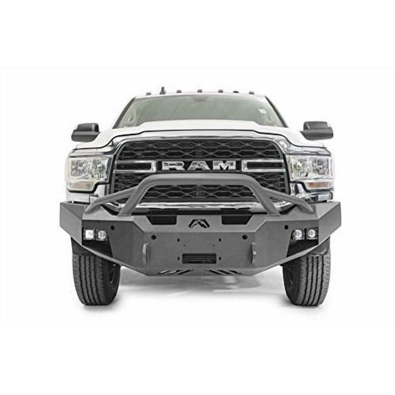 Fab Fours Dr19 A4452 1 Premium Winch Front Bumper Fits 19 22 2500 3500 Fits select: 2019-2023 RAM 2500, 2019-2023 RAM 3500