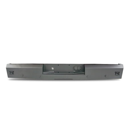 Fab Fours Dr19 Rt4250 1 Red Steel Rear Bumper Fits 19 22 1500 Fits select: 2020 RAM 1500, 2019 RAM 1500 BIG HORN/LONE STAR