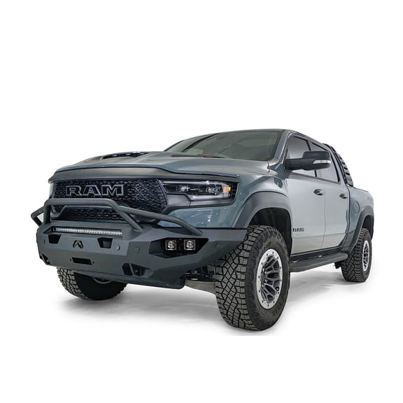 Fab Fours Dx21 X5552 1 Matrix Front Bumper Fits 21 22 1500 Fits select: 2021 ,2023 RAM 1500 TRX