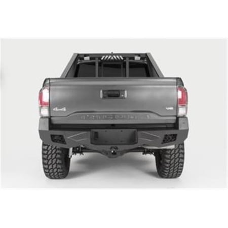 Fab Fours FFBTT16-E3651-1 Vengeance Sensor Rear Bumper for 16-17 Tacoma, Matte Black