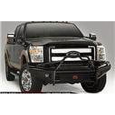 Fab Fours FS99-S1662-1 Black Steel Front Ranch Bumper