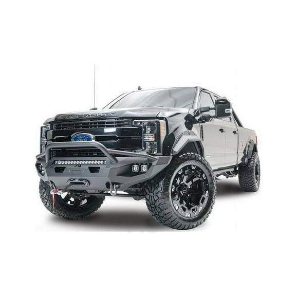 Fab Fours Inc. FS17-X4162-1 17-C F250/F350 SD MATRIX FRONT BUMPER W/ PRE-RUNNER GUARD ACC COMPATIBLE Fits select: 2017-2022 FORD F250, 2019-2020 FORD F350