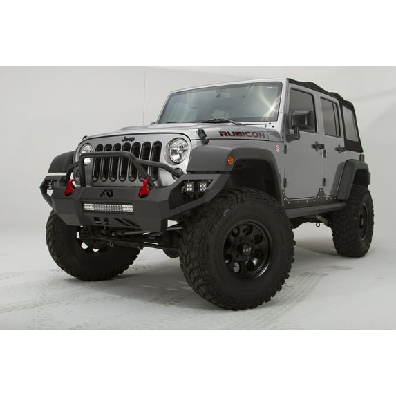 Fab Fours JK07-D1852-1 Vengeance Front Bumper Fits 07-15 Wrangler (JK)