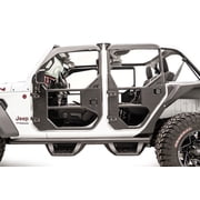 Fab Fours JL1030-1 Full Tube Doors Fits 18-21 Gladiator Wrangler JL Fits select 2020 ,2023 JEEP WRANGLER