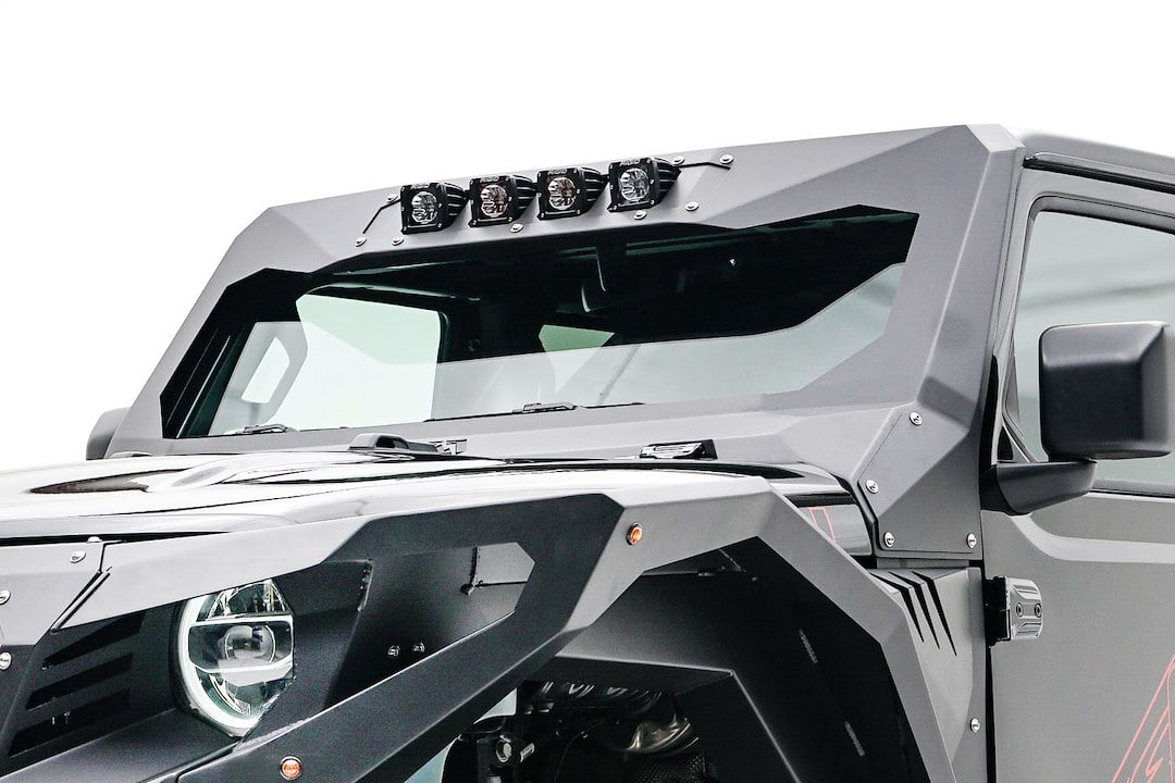 Fab Fours JL3021-1 ViCowl 4 Light Insert for 2018 Jeep Wrangler (JL)