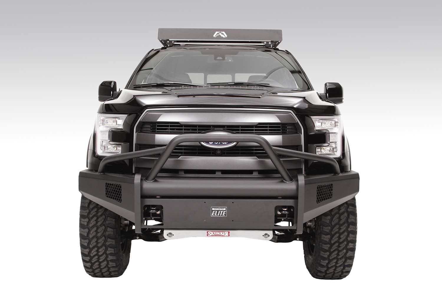 Fab Fours Q20260-1 Elite Front Lower Guard Vertical Plate - Walmart.com
