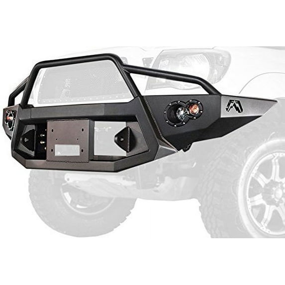 Fab Fours TT05-B1552-1 Heavy Duty Winch Bumper Fits select: 2005-2011 TOYOTA TACOMA