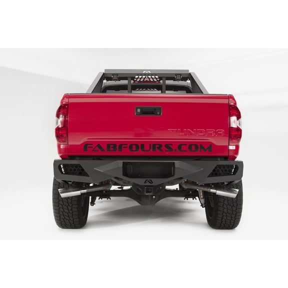 Fab Fours TT14-E2851-1 Vengeance Rear Bumper Fits 14-17 Tundra Fits select: 2014-2017,2019-2021 TOYOTA TUNDRA