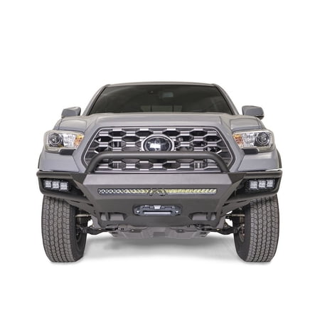 Fab Fours Tb16 02 1 Winch Front Bumper Fits 16 22 Fits/For Tacoma Fits select: 2016-2020,2022-2023 TOYOTA TACOMA