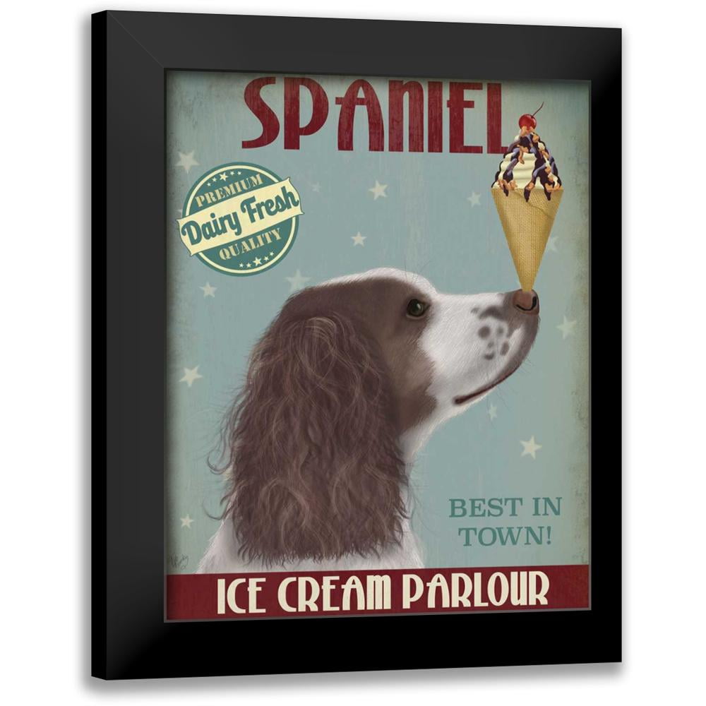 Springer Mus Fab Funky 12x14 Black Modern Framed Museum Art Print Titled - Springer ...