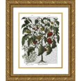 thumbnail image 1 of Fab Funky 12x14 Gold Ornate Wood Framed with Double Matting Museum Art Print Titled - Peppers 2, 1 of 4