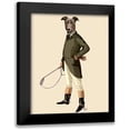 thumbnail image 1 of Fab Funky 15x18 Black Modern Framed Museum Art Print Titled - Greyhound Rider, 1 of 5