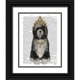thumbnail image 1 of Fab Funky 15x18 Black Ornate Wood Framed with Double Matting Museum Art Print Titled - Tibetan Tibetan, 1 of 4