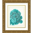 thumbnail image 1 of Fab Funky 20x24 Gold Ornate Wood Framed with Double Matting Museum Art Print Titled - Blue Underwater Scenes 1 b, 1 of 4
