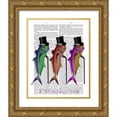 thumbnail image 1 of Fab Funky 20x24 Gold Ornate Wood Framed with Double Matting Museum Art Print Titled - Gentleman of Fisherton, 1 of 4