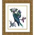 thumbnail image 1 of Fab Funky 26x31 Gold Ornate Wood Framed with Double Matting Museum Art Print Titled - Blue Falcon, 1 of 4